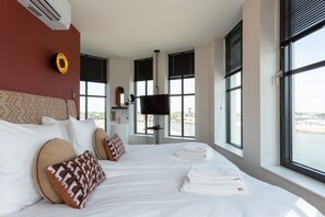 Penthouse 'Het Torentje' - no pets | 客房內保險箱、隔音  、免費無線上網、床單