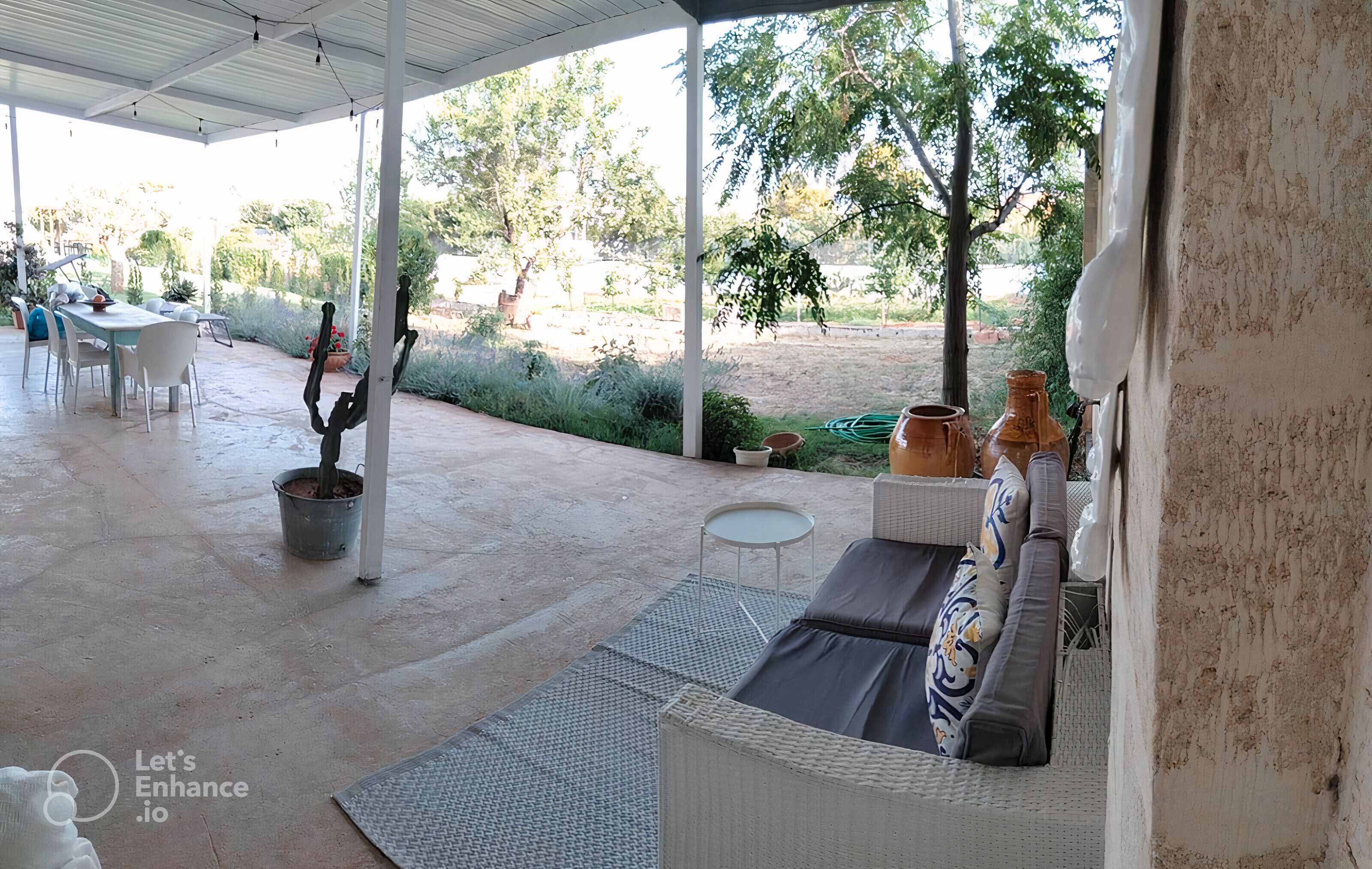 Enceinte de l’hébergement