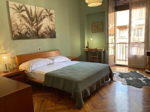 2 chambres, bureau, Wi-Fi gratuit, draps fournis