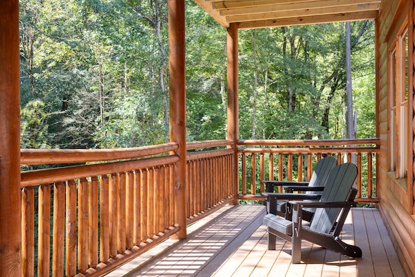 Private deck.