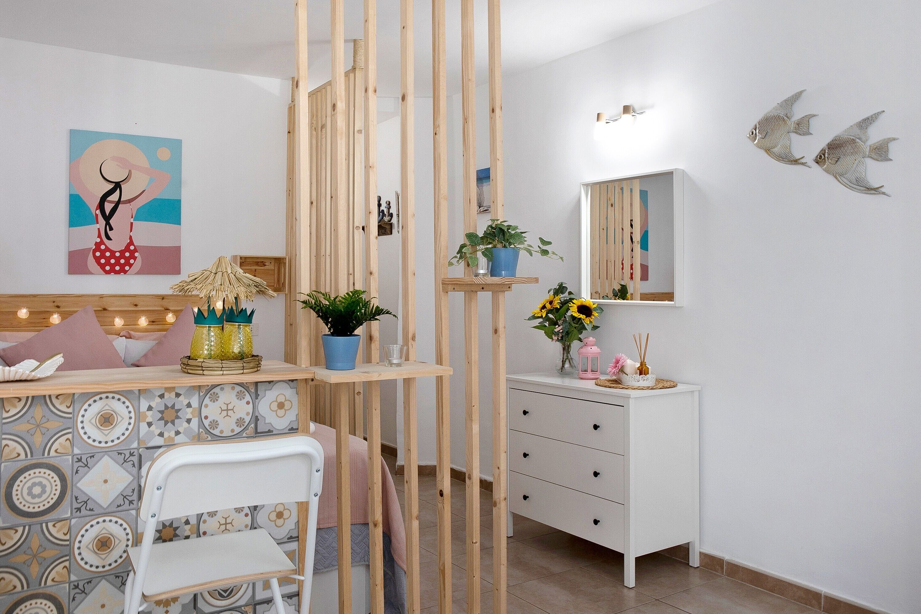 1 bedroom, iron/ironing board, free WiFi, bed sheets