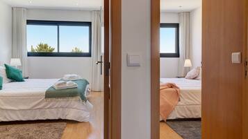 3 soverom, strykejern/-brett, wi-fi (inkludert) og sengetøy