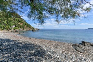 Tæt på stranden