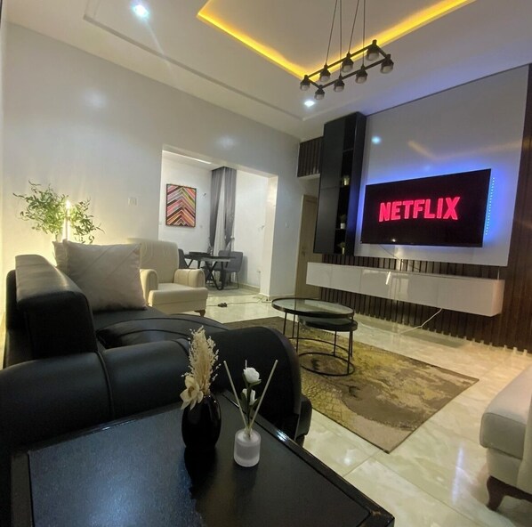 TV - Two Bedroom Apt in Abuja Oasis (Abuja)