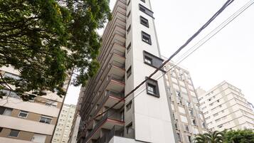 Majoituspaikan julkisivu