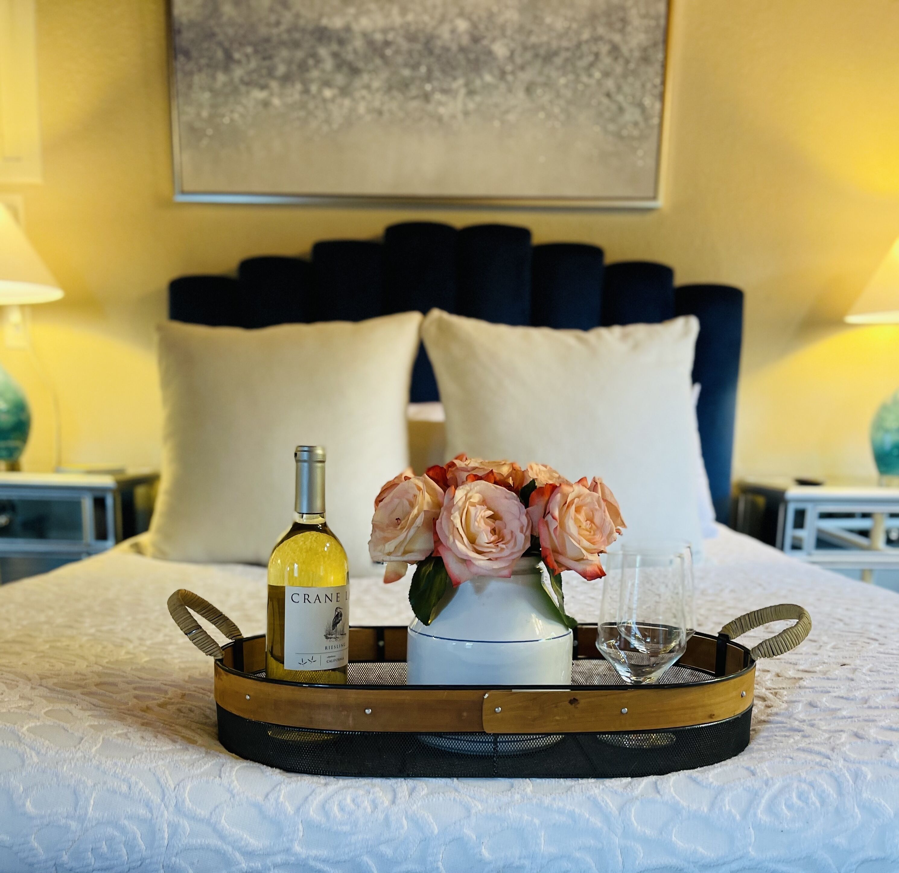 1 Schlafzimmer, Zimmersafe, Schreibtisch, Bügeleisen/Bügelbrett