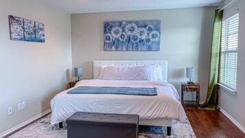 5 dormitorios, escritorio, tabla de planchar con plancha y wifi gratis