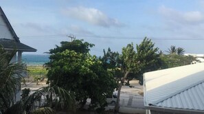 Blick von der Unterkunft