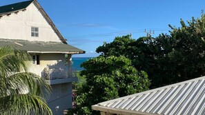 Blick von der Unterkunft