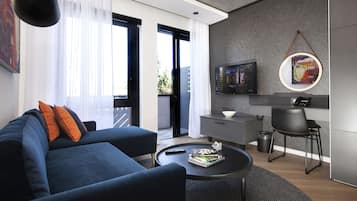 Hochwertige Bettwaren, Zimmersafe, Schreibtisch