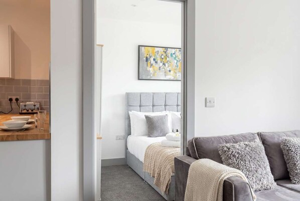1 chambre, fer et planche à repasser, Wi-Fi, draps fournis