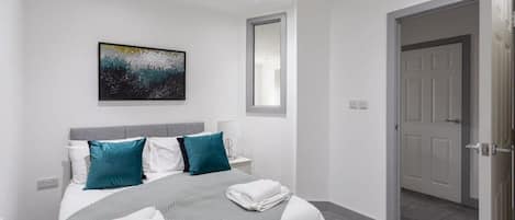 1 makuuhuone, silitysrauta/-lauta, Wi-Fi, vuodevaatteet