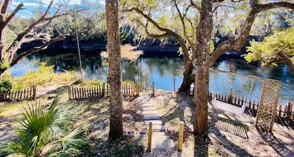 Peaceful cabin on the Cochee river w/ 4 acres land