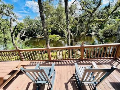 Peaceful cabin on the Cochee river w/ 4 acres land