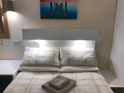 Double Room, own front door on high street