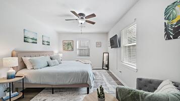 3 habitaciones, wifi y ropa de cama