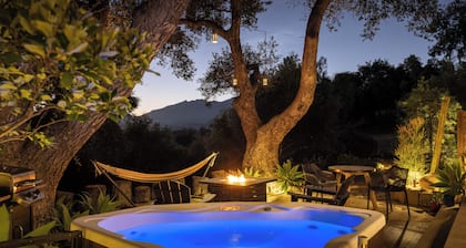 Retreat w/ Hot Tub, Sauna, Sunset Views, Fire Pit