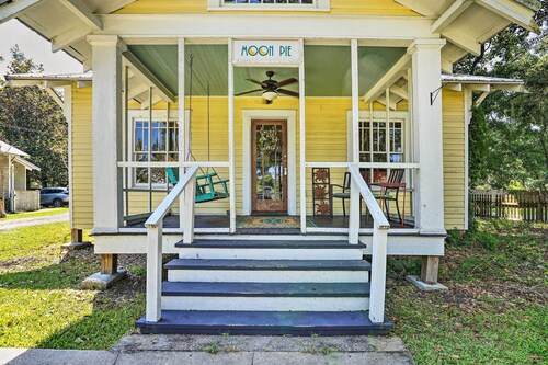 'Moon Pie Cottage' Near Dtwn Ocean Springs!