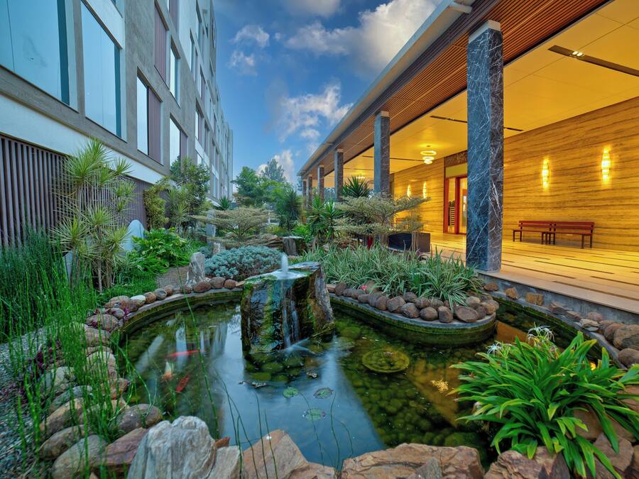 Fachada da propriedade