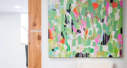 Renovated basement studio in historic Mapleton Hill.