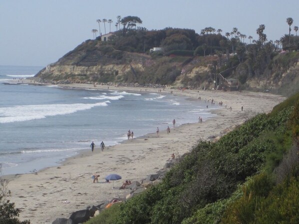 Sun loungers, beach towels
