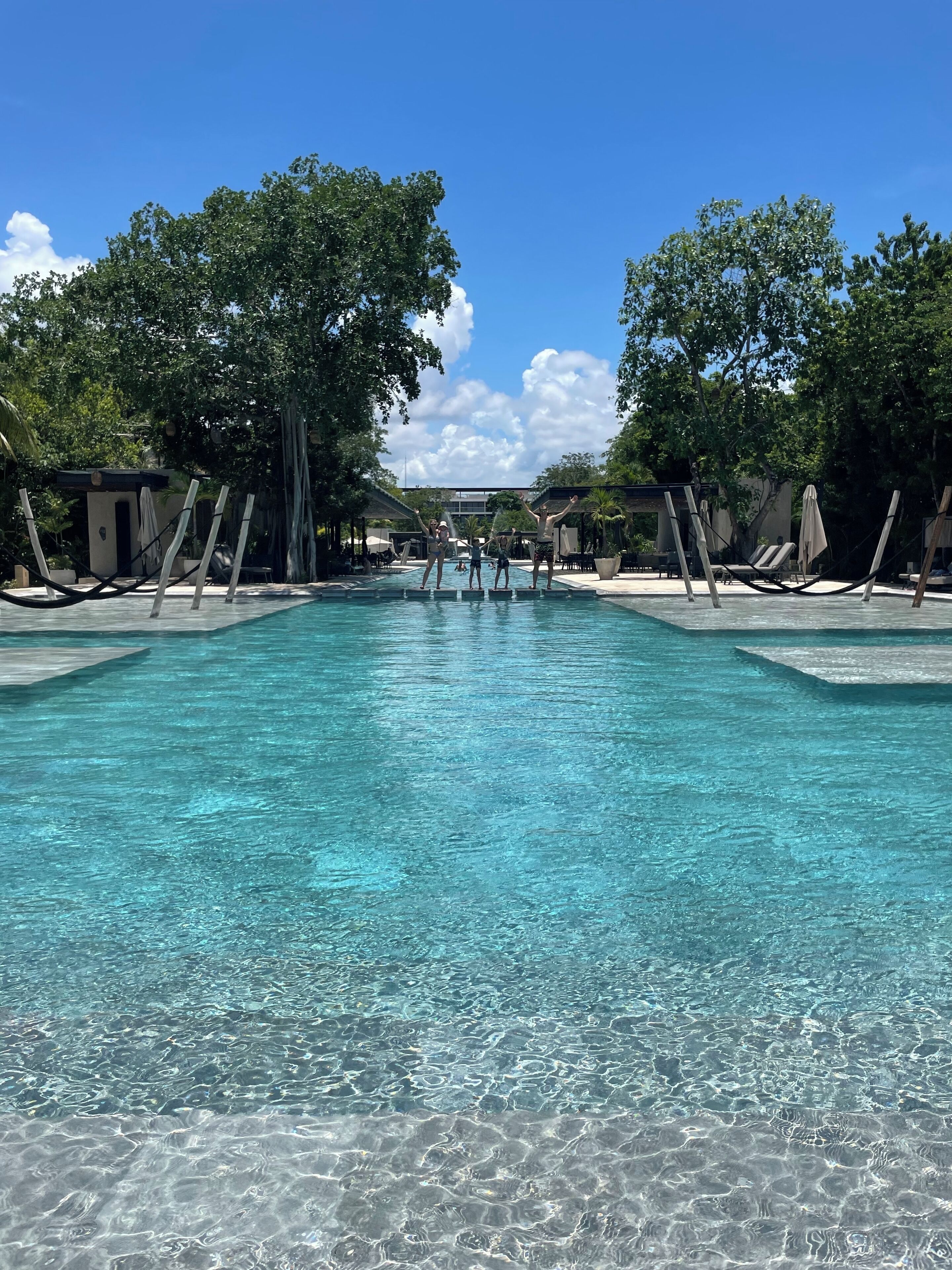 Alberca al aire libre 