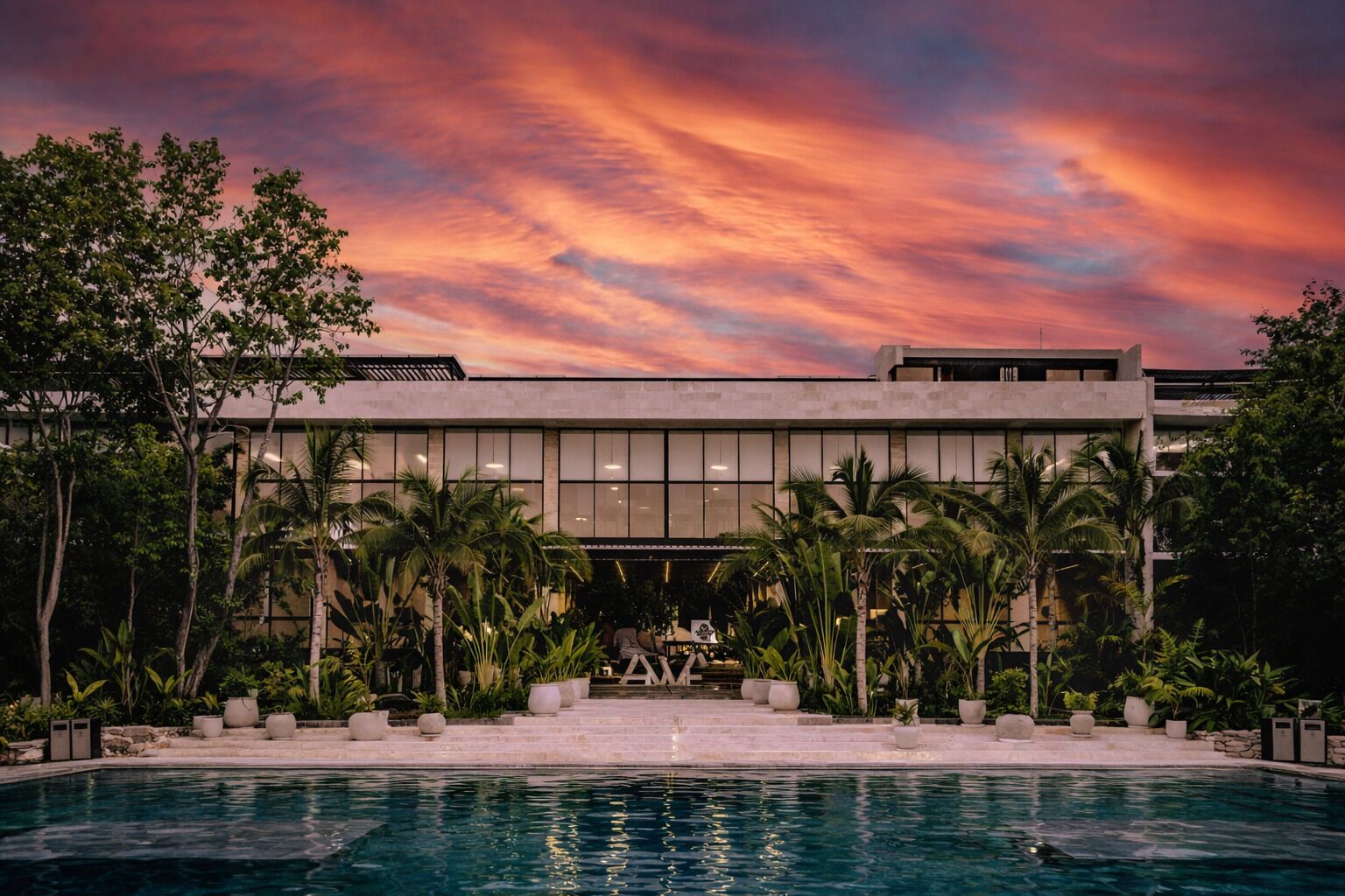 Outdoor pool
