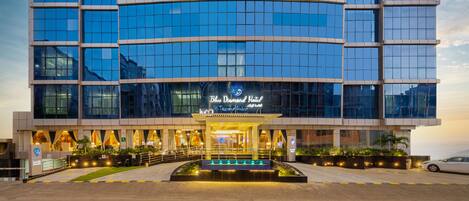 Majoituspaikan julkisivu