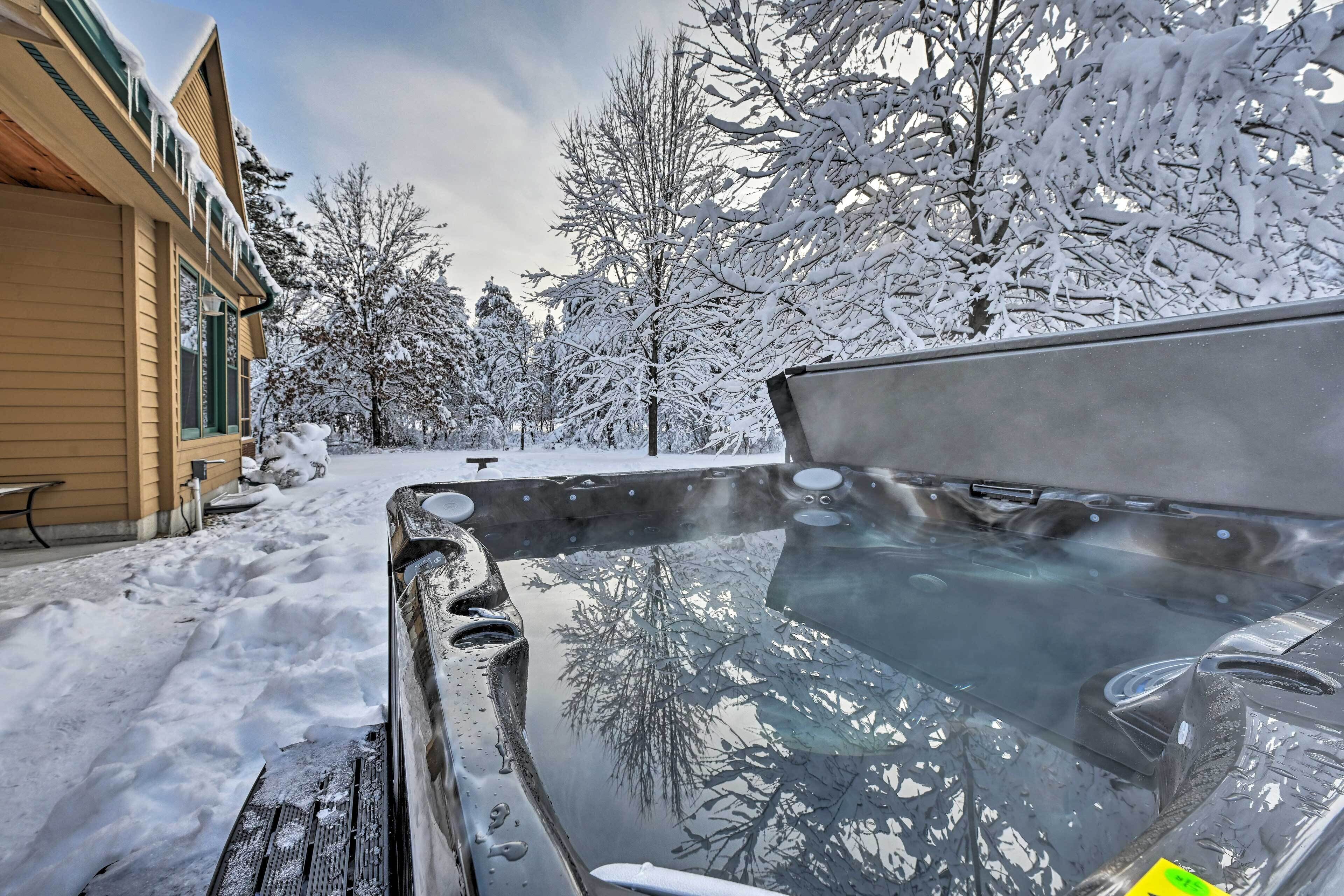 Bain à remous extérieur