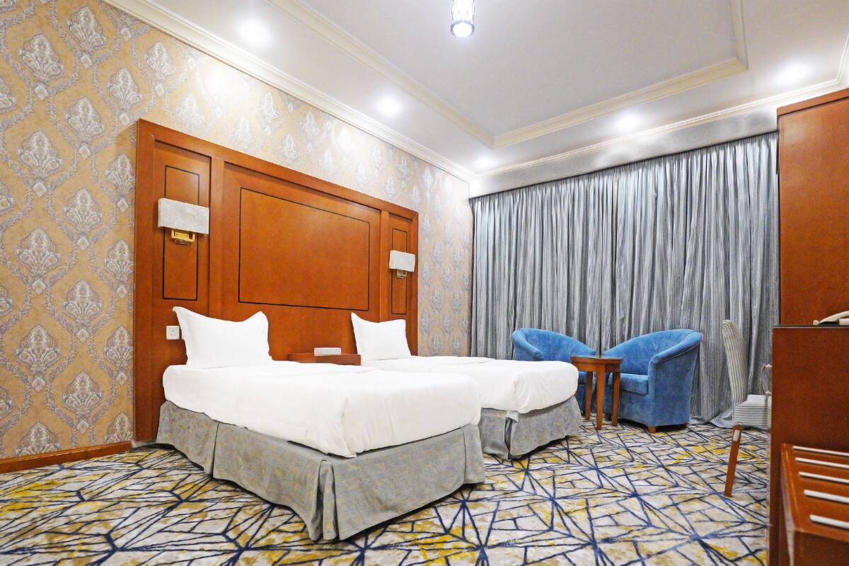 Deluxe-Zweibettzimmer | Kostenloses WLAN, Bettwäsche