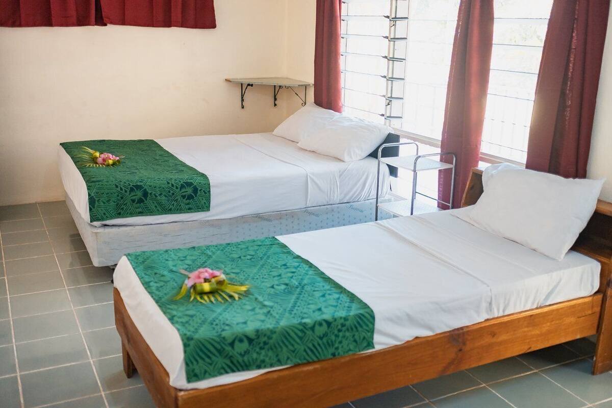 Habitación económica con 1 cama matrimonial o 2 individuales | Ropa de cama