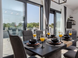 Dining - Villa Infinity - Six Bedroom Villa with Swimming Pool and Hot Tube (Kastel Novi)