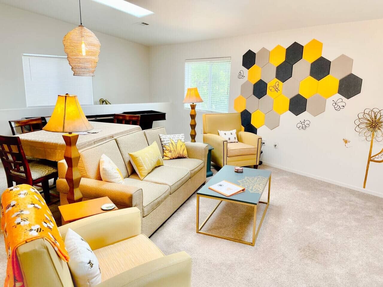 電視、壁爐、 辦公室