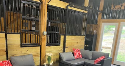 Barndominium in Murphy NC--pet friendly, many activities on property and nearby.