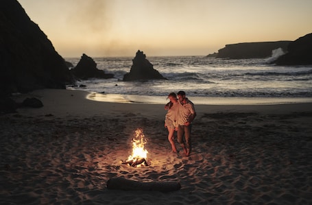 Beach nearby. SCP Mendocino Inn and Farm
