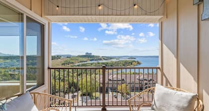 Lake View Condo with Balcony & Sunroom at The Majestic at Table Rock