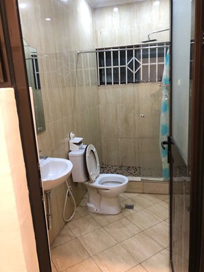 Dusche, Toilettenpapier