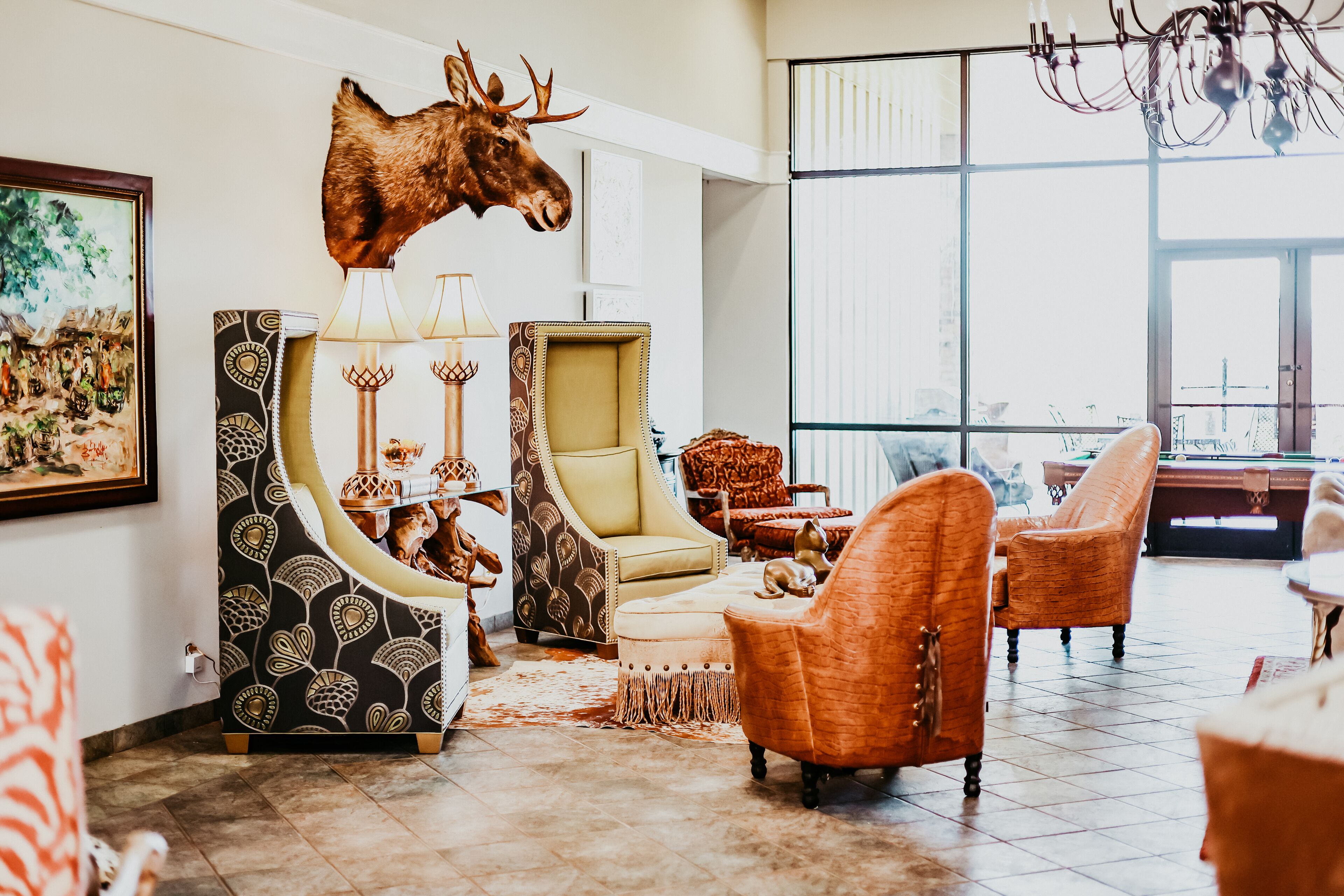 住宿内部