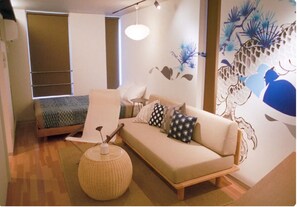 1 chambre, bureau, Wi-Fi gratuit, draps fournis