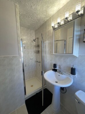 Shower, hair dryer, towels, soap - Luxurious NYC Retreat / Central Location / Wi-Fi (Freeport)