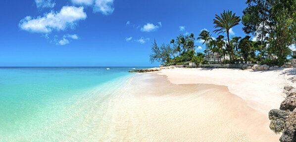Aan het strand