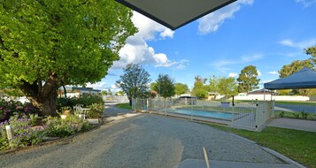 Seasonal outdoor pool