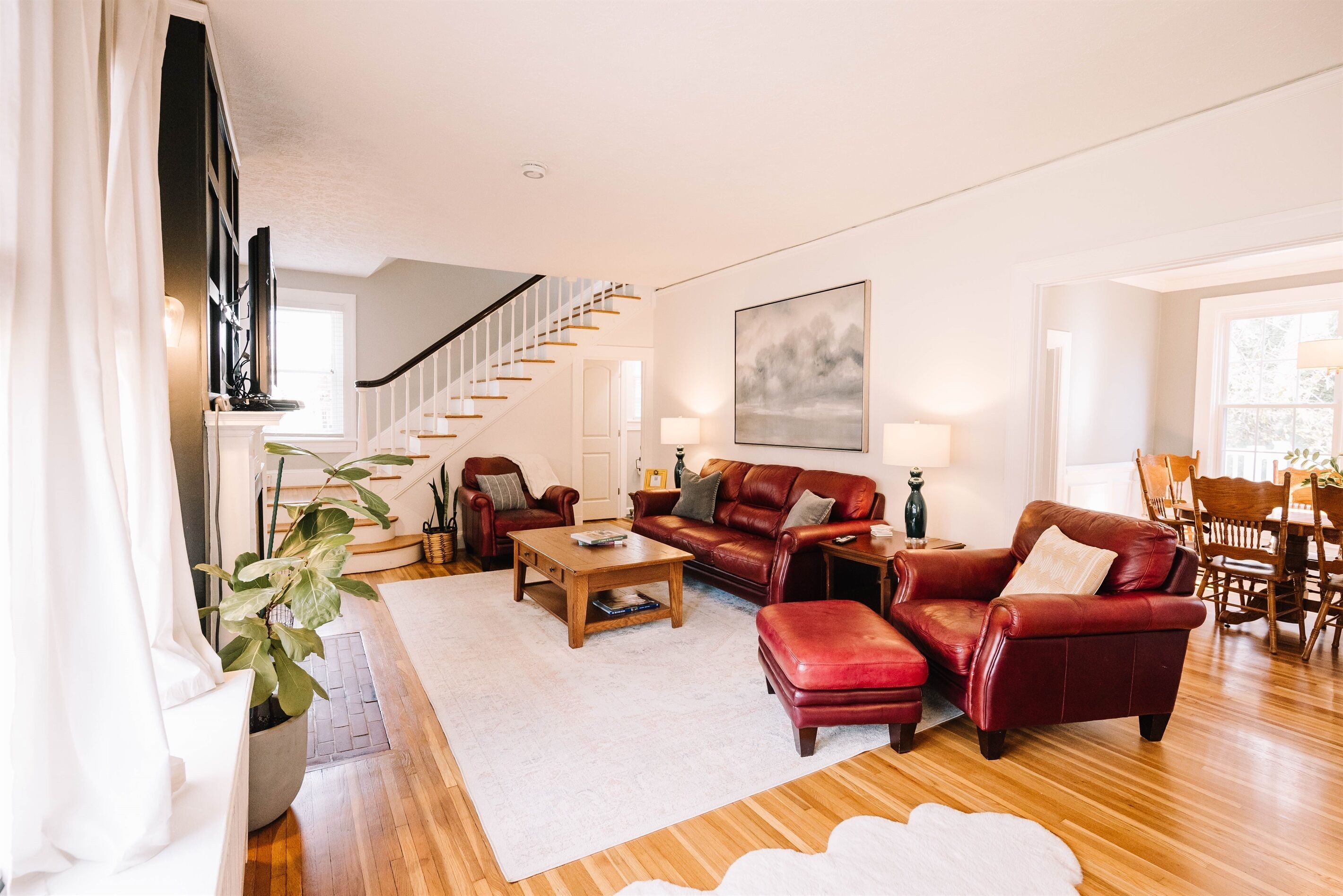 TV connectée, lecteur de DVD, livres