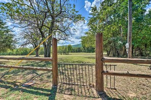 Property grounds - Hand-Built 'Black Fork Cabin 2' w/ Fire Pit! (Nashoba)