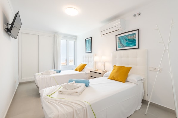 4 habitaciones, wifi gratis y ropa de cama