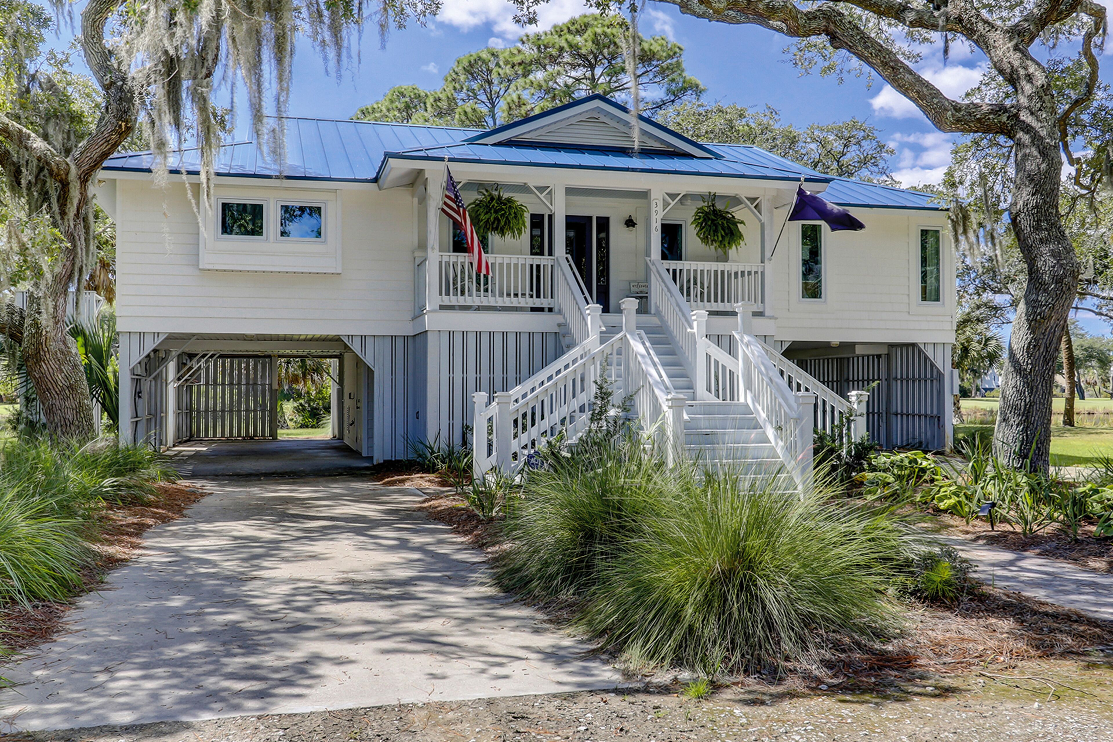 Lovely dog-friendly house with firepit, water view, central AC, & washer/dryer