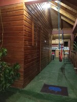 Bungalow familiar, 2 habitaciones, vistas a la montaña | Terraza o patio