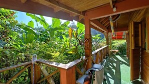 Family Bungalow, 2 Bedrooms, Mountain View | Terrace/patio - Berkey's Jungle Paradise (Roseau)