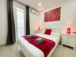 2 makuuhuonetta, silitysrauta/-lauta, internet, vuodevaatteet