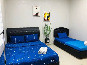 Rom – deluxe | Strykejern/-brett og wi-fi (inkludert)